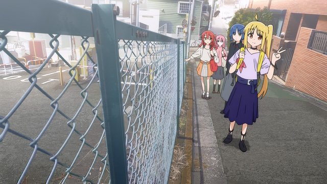 Bocchi's Street Guitar Practice