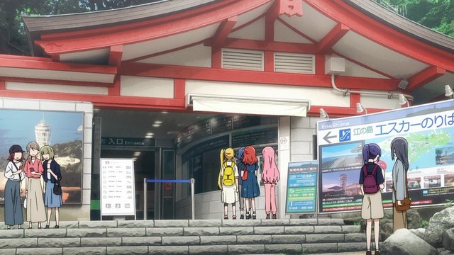 Enoshima Escalator Entrance