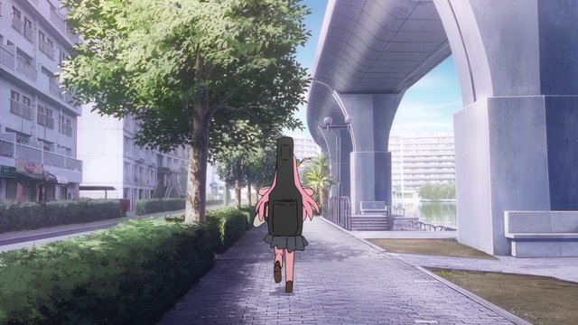 Meeting in front of Gotoh's apartment