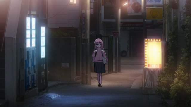 自動販売機前でのバンド名相談
