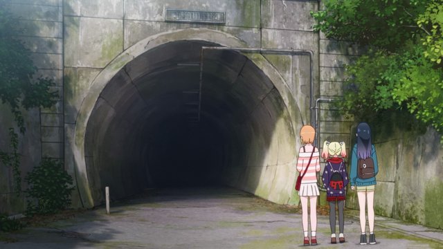 Giant spirit in an abandoned tunnel