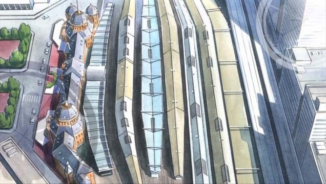 In front of Tokyo Station