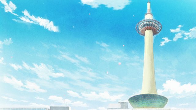 Kyoto Tower Exterior