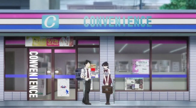 コンビニ前の出会い