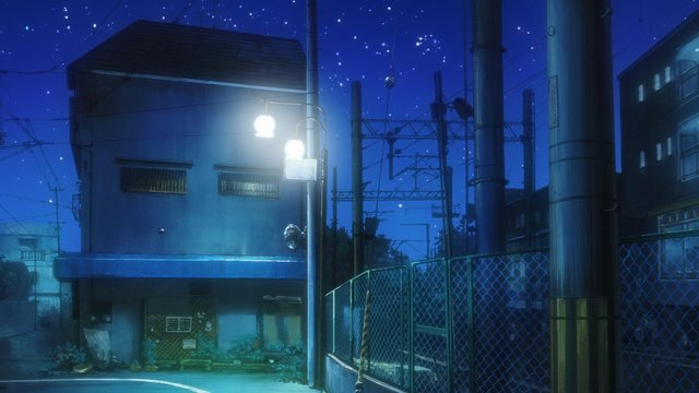 Street on Kyon's way to the park