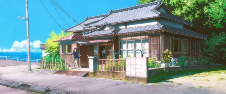 Tono's traditional Japanese house