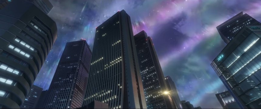 Running among Shinjuku skyscrapers