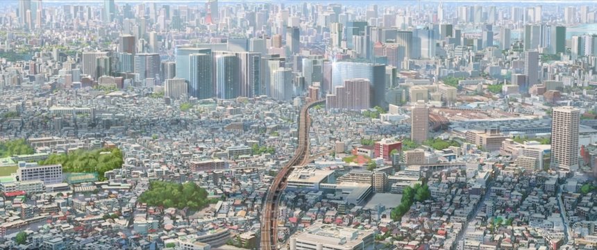 品川駅前の歩道橋