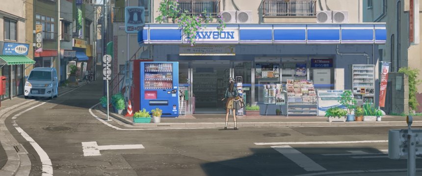 Discussion at the Lawson Convenience Store