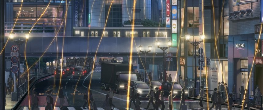 坂道で白猫を追いかける