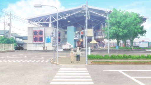Intersection in front of Noto Food Market