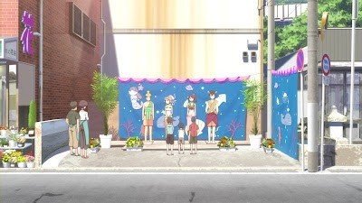 Small concert stage