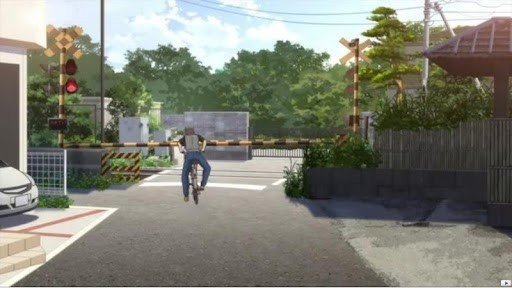 Railroad Crossing in a Chase