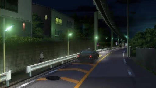 Sawa and her father take a taxi home