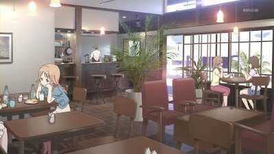 来夏と紗羽が休憩していたカフェ
