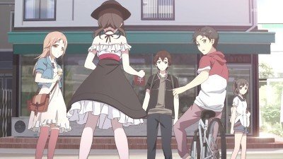 半額セール中の緑の屋根の店
