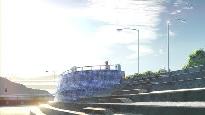 和奏与来夏的走廊对话