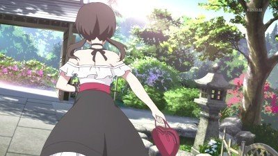 紗羽の家の門