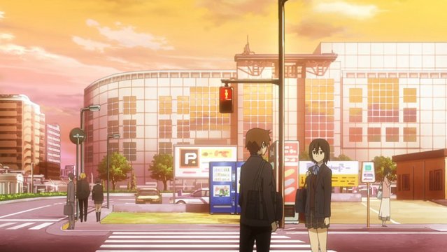 Farewell at the Station Crossroads