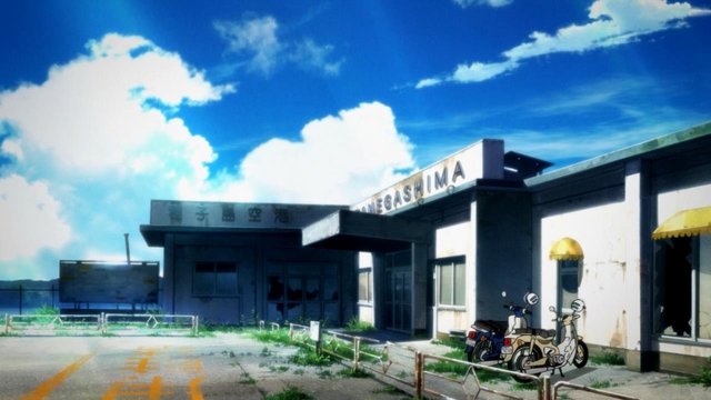 Old Tanegashima Airport Hangar