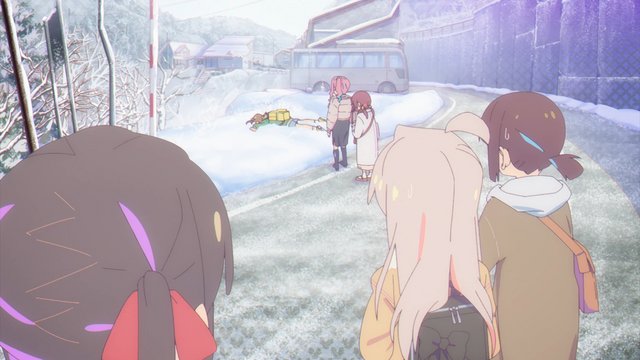 Prefectural road after school