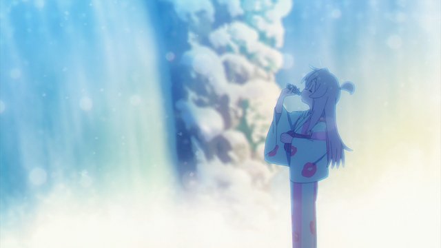 白銀の滝前での集合写真
