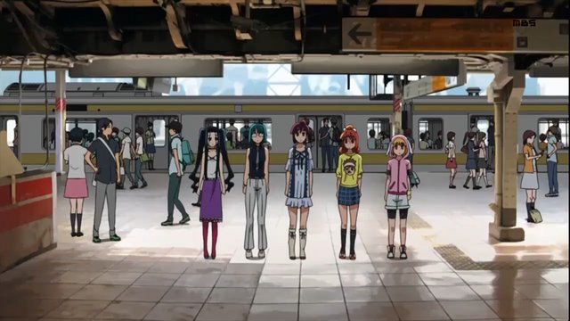 Inside Akihabara Station