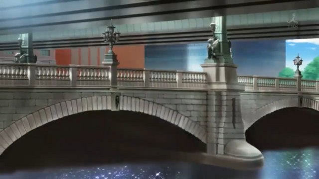 Joshiraku Girls on Nihonbashi Bridge
