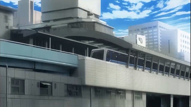 Elevated station platform