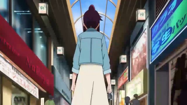 Scene inside PALM shopping street