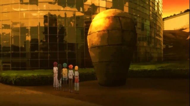 A rest by the guardian stone