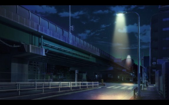 Night street for Fuji worship