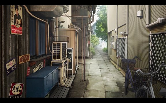 First episode opening alley