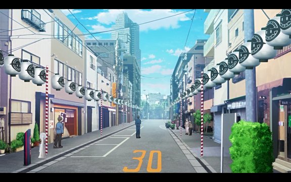 Episode 11 - Tsukishima scenery before the festival