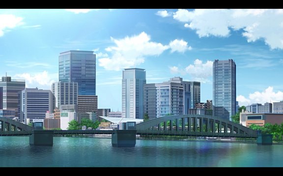 Episode 2 Kachidoki Bridge View