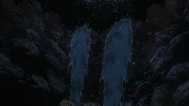 Hachioji Castle Ruins - Goshuden Waterfall