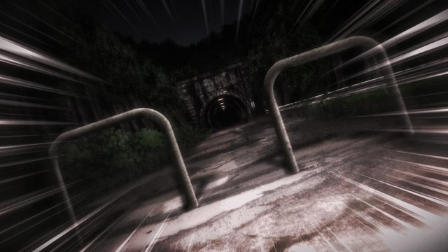 New and Old Fukiage Tunnel Fork
