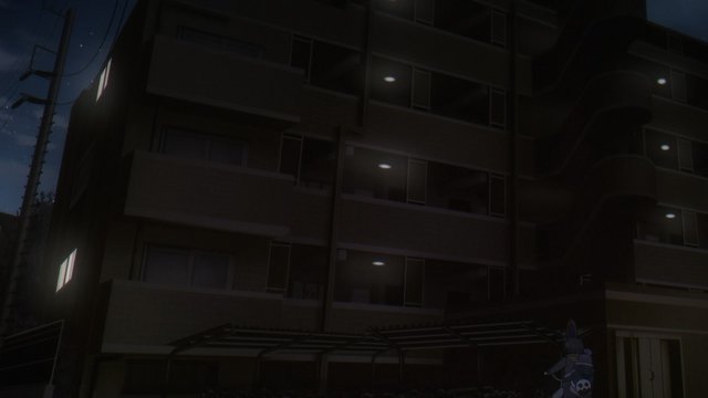 Yayoi's apartment entrance