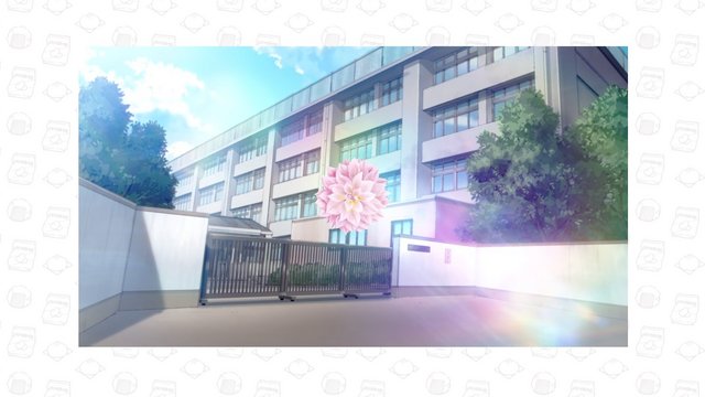 School gate in the ending