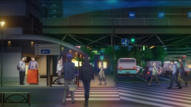 Kan-nai Station North Exit Intersection