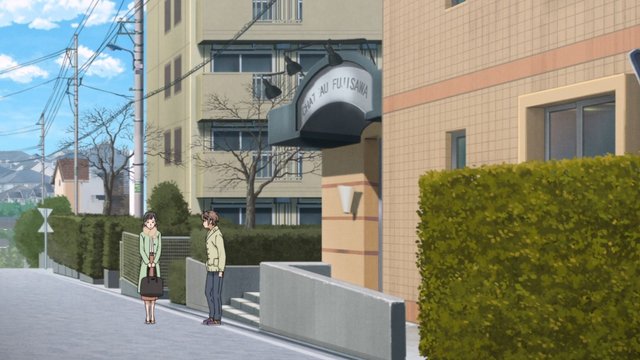 Slope before Sakuta's apartment