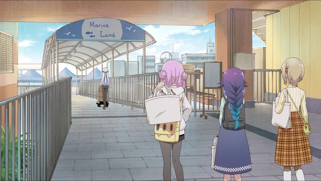 Seaside shopping mall