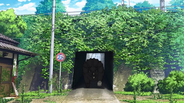 Shrine Approach with White Torii