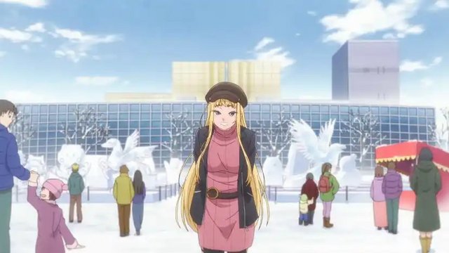 In front of the Culture Center