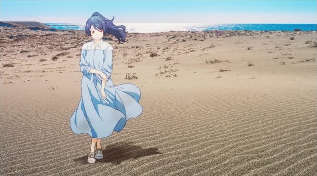 中田島砂丘的黄昏
