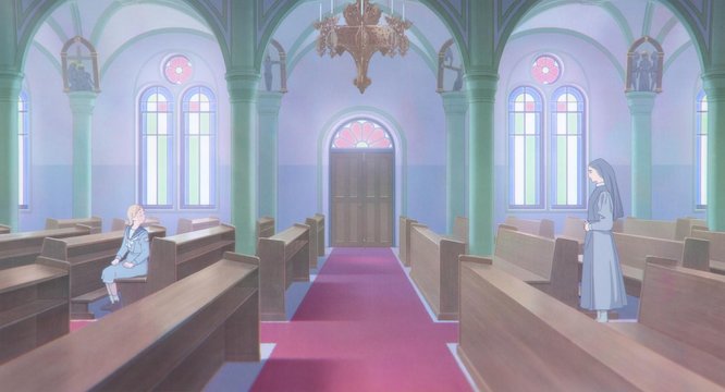 Interior of Kuroshima Church