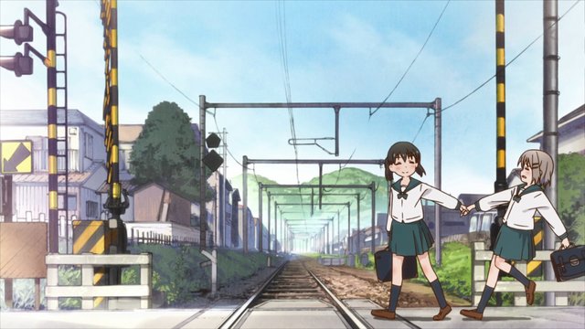School route level crossing