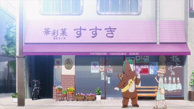 Shopping at a Japanese confectionery shop
