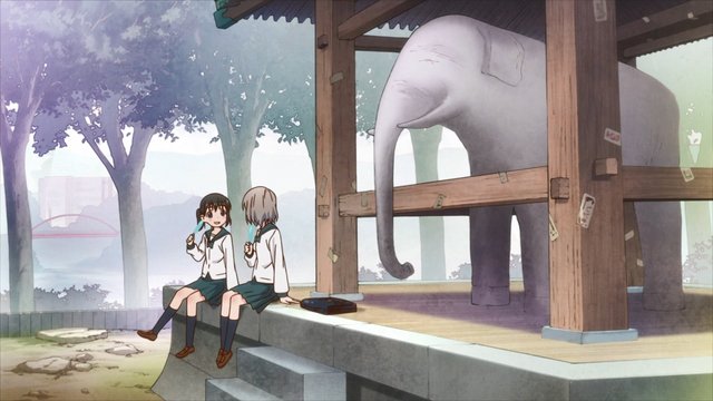 観音寺前の石段