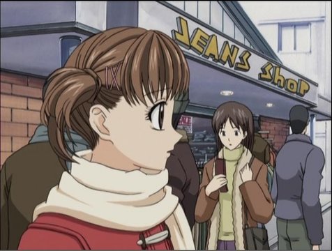 In Front of a Clothing Store